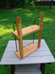 13" shelf back